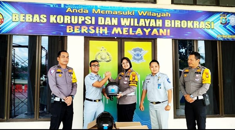 Gandeng Jasa Raharja, Satlantas Polres Kampar Gelar Riau Tertib Berkendara 